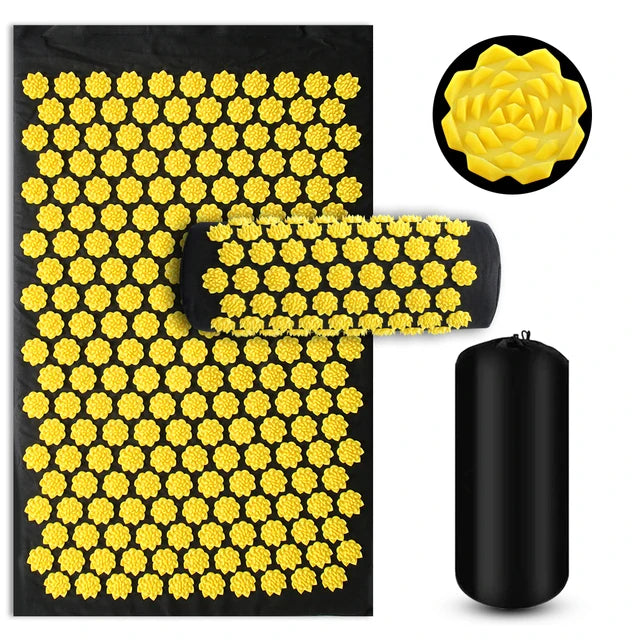 Acupressure Yoga Mat Set