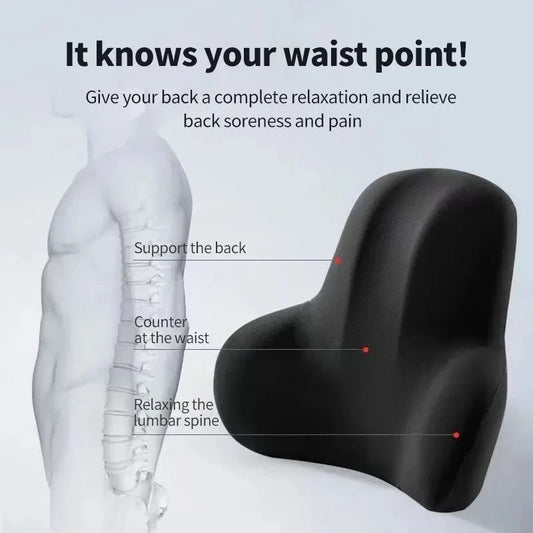 Memory Foam Lumbar Seat Cushion