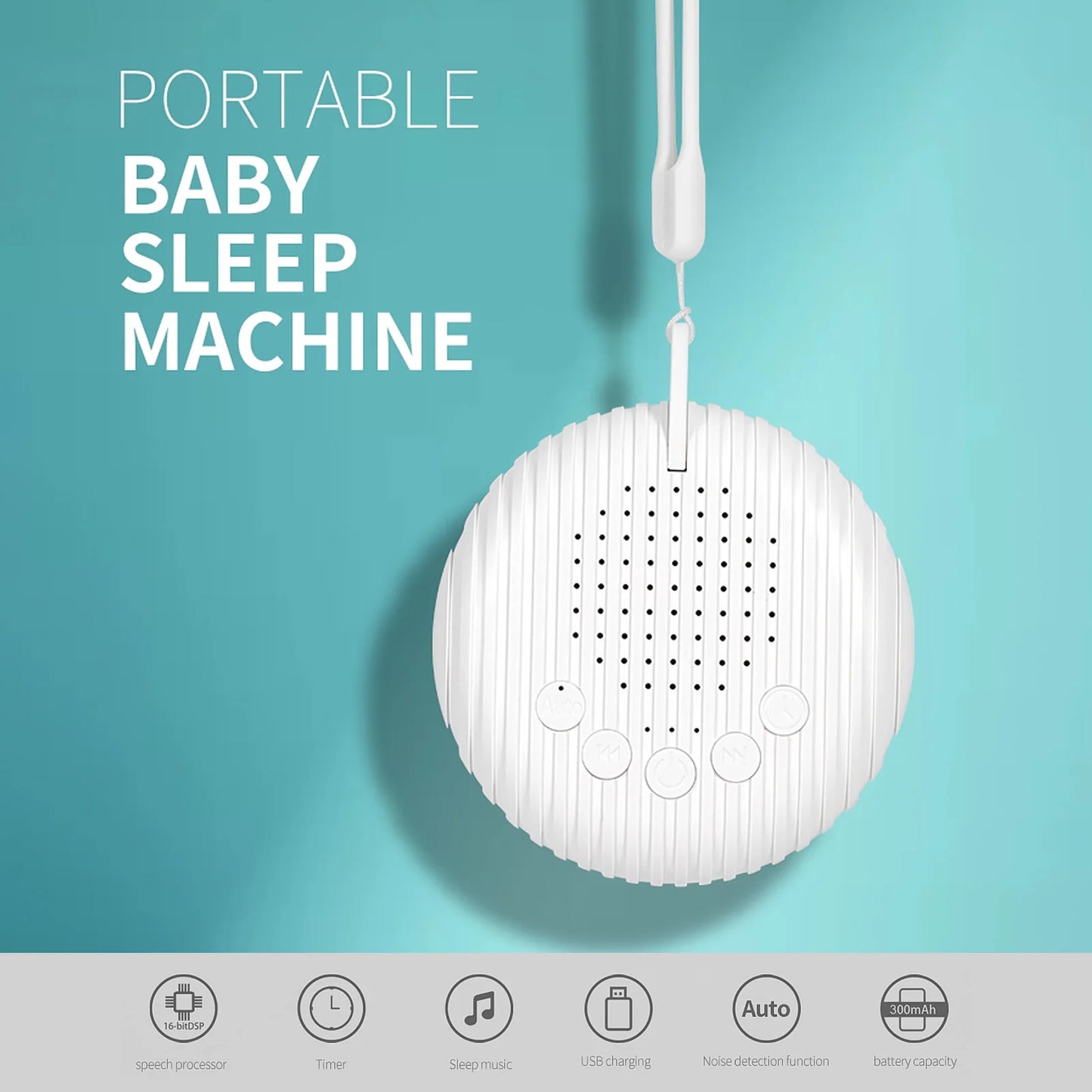 Portable White Noise Sleep Machine