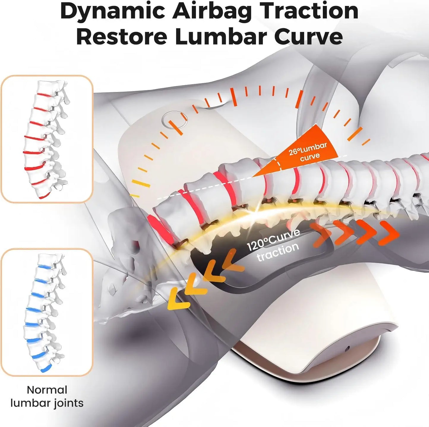 Electric Lumbar Traction Massager
