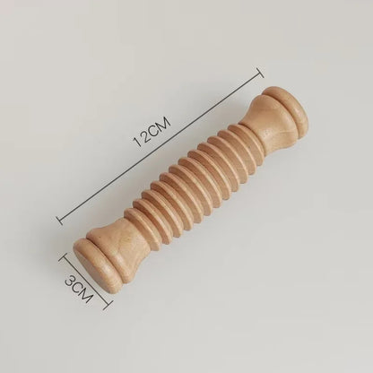 Wooden Foot Massage Roller