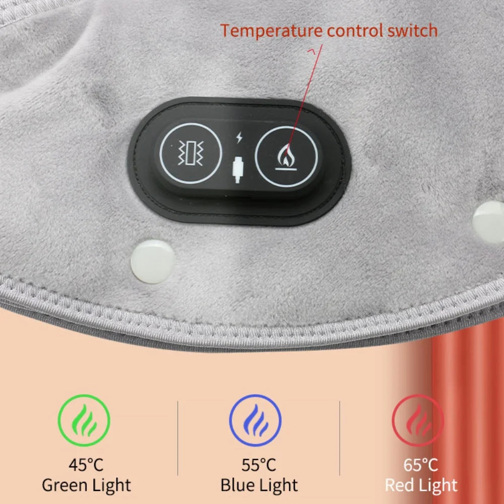 Heated Neck & Shoulder Wrap Massager