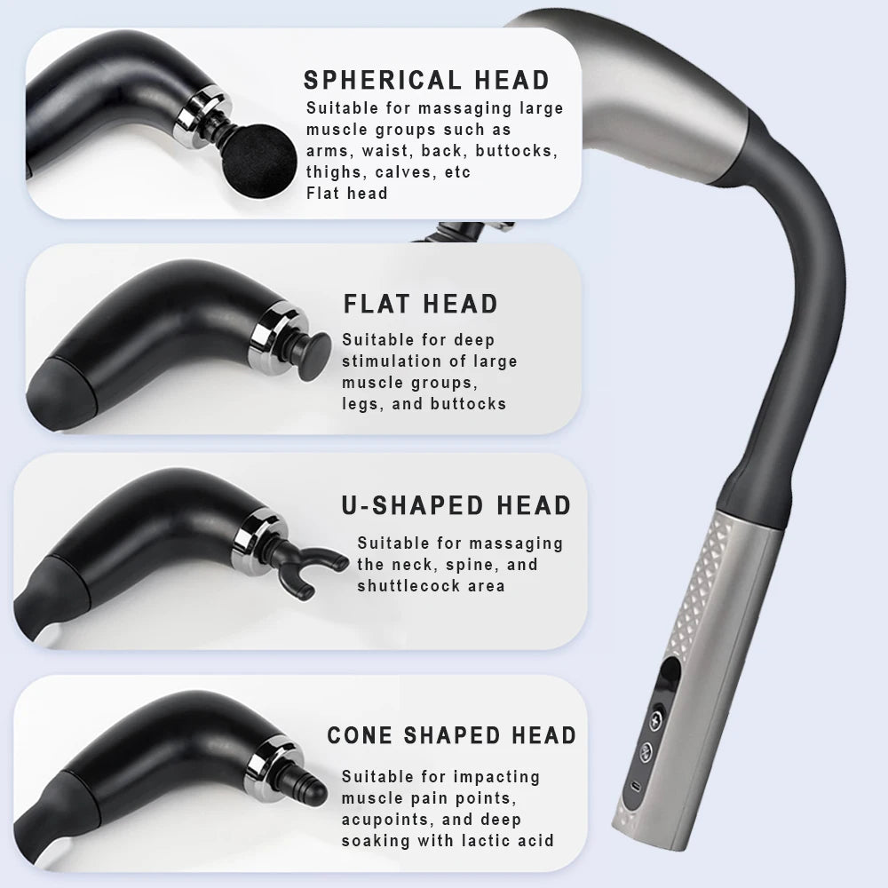 Smart Electric Fascia Massage Gun