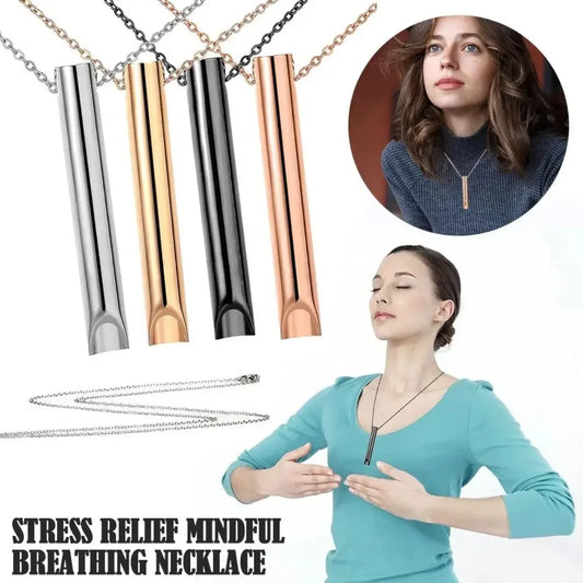 Calming Breathing Necklace Tool