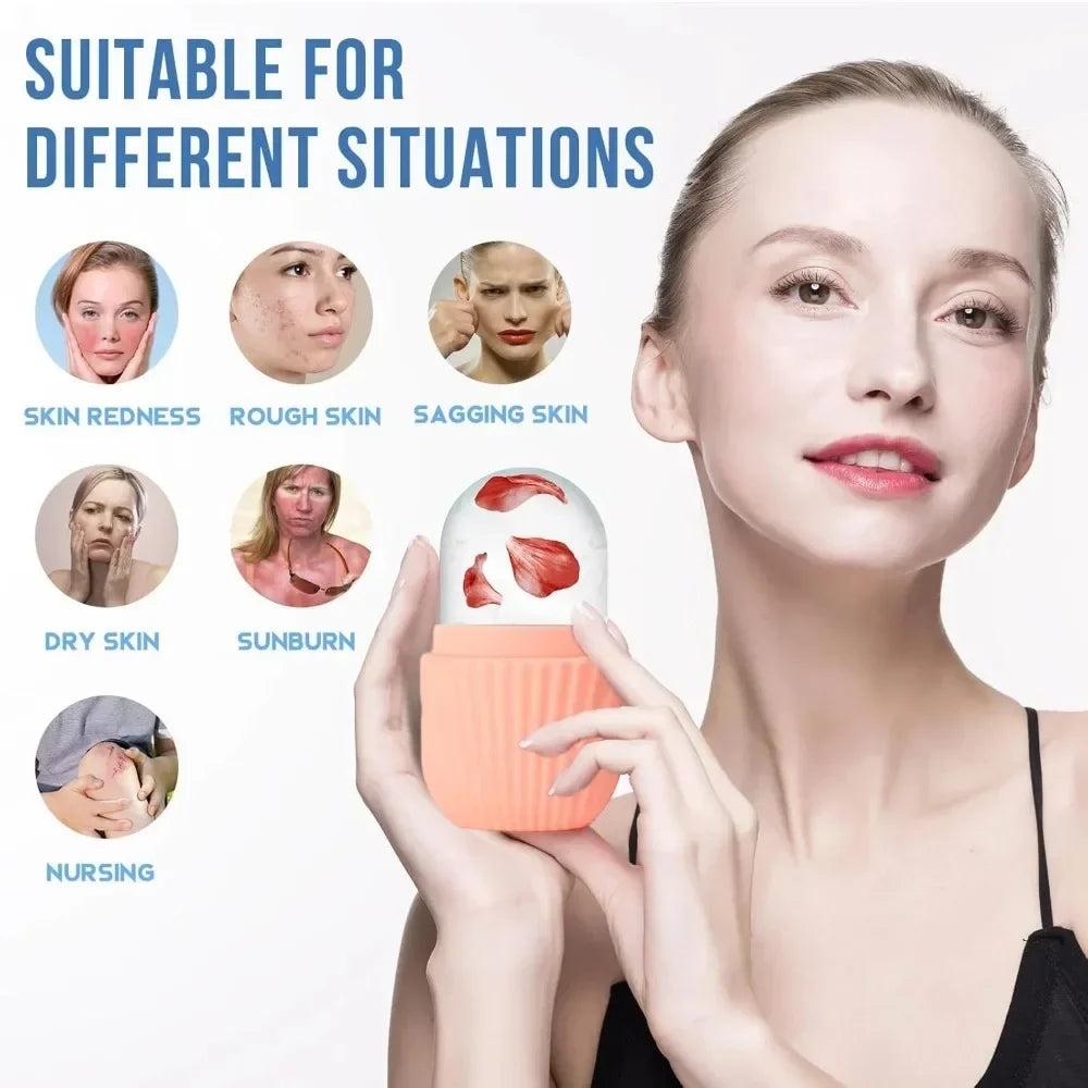 Ice Face Roller & Gua Sha Set