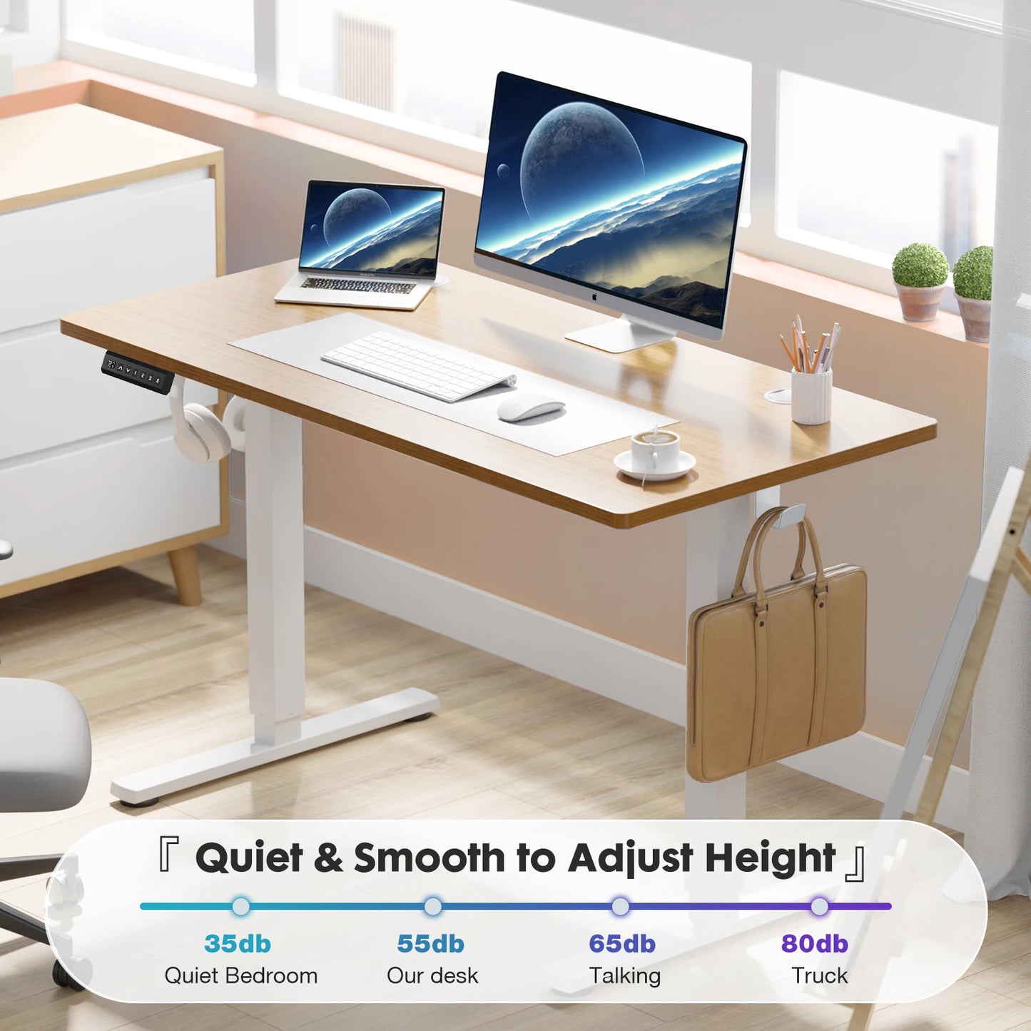 Electric Height Adjustable Standing Desk