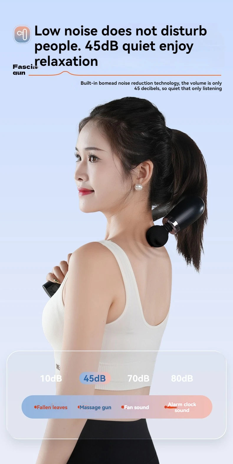 Smart Electric Fascia Massage Gun