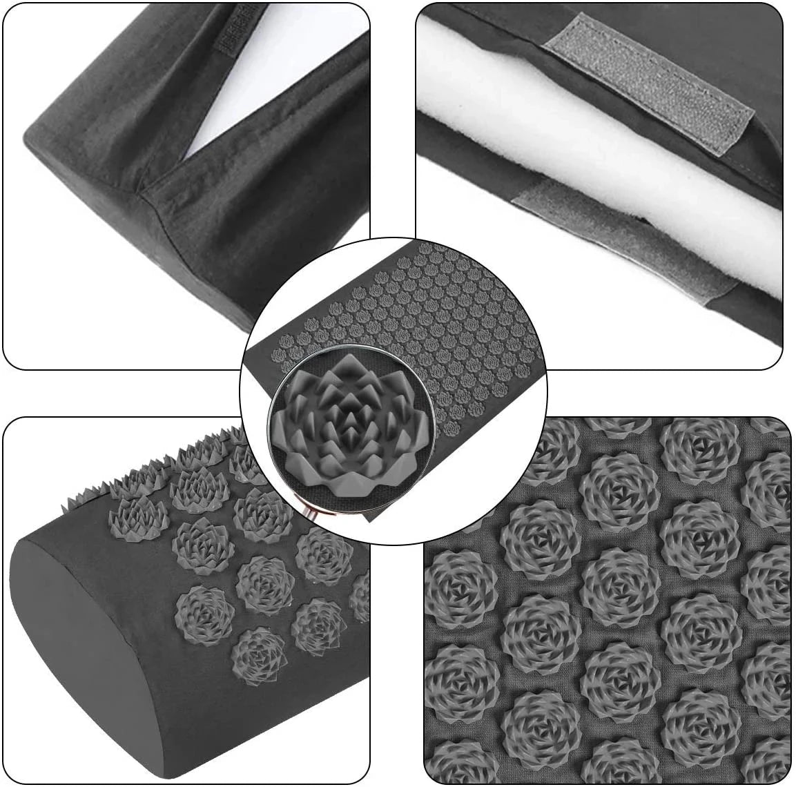 Acupressure Yoga Mat Set