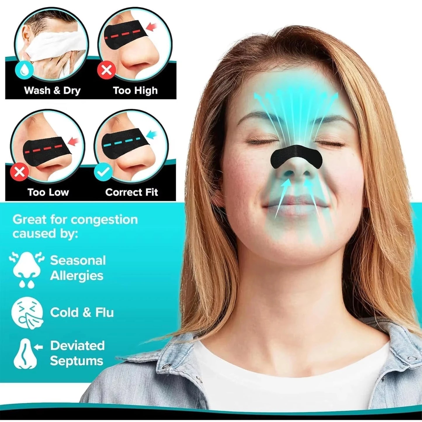 Breath-Enhancing Nasal Strips