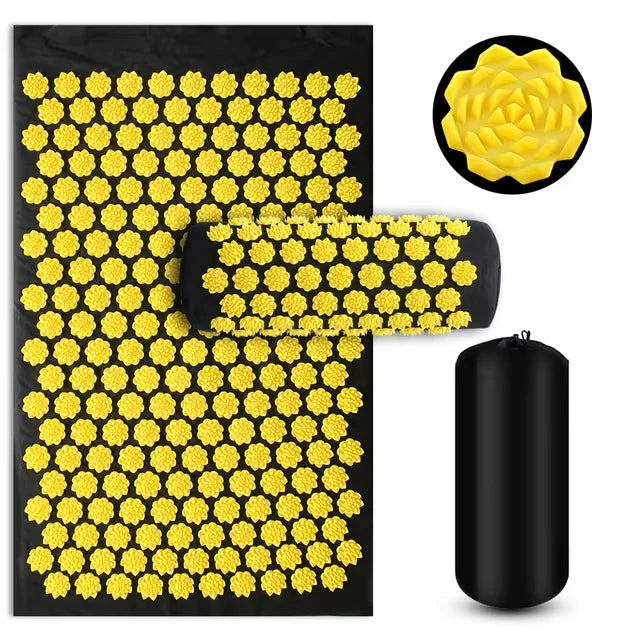 Acupressure Yoga Mat Set