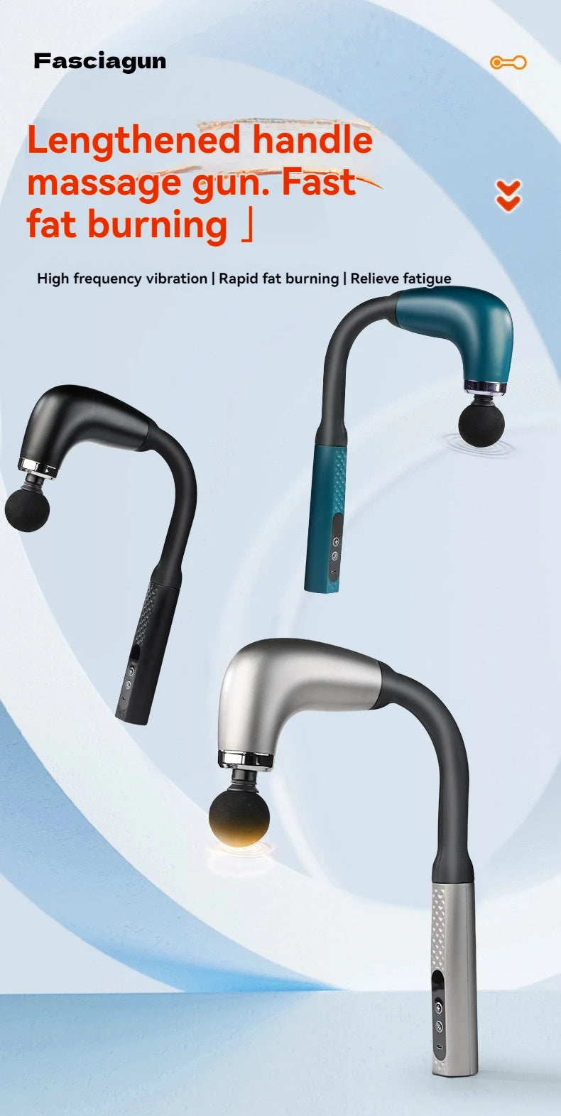 Smart Electric Fascia Massage Gun