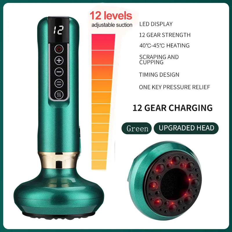 6-Level Electric Cupping Massager