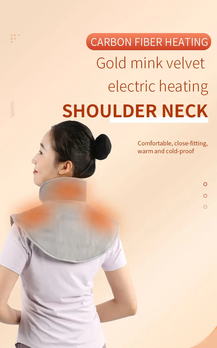 Heated Neck & Shoulder Wrap Massager