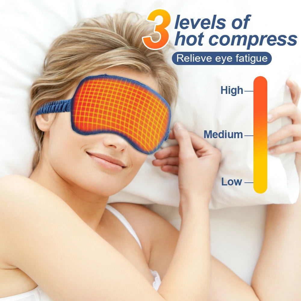 Heated Steam Eye Massage Mask