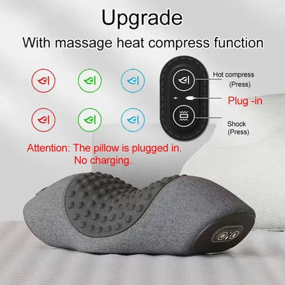 Heated Neck Massager Pillow
