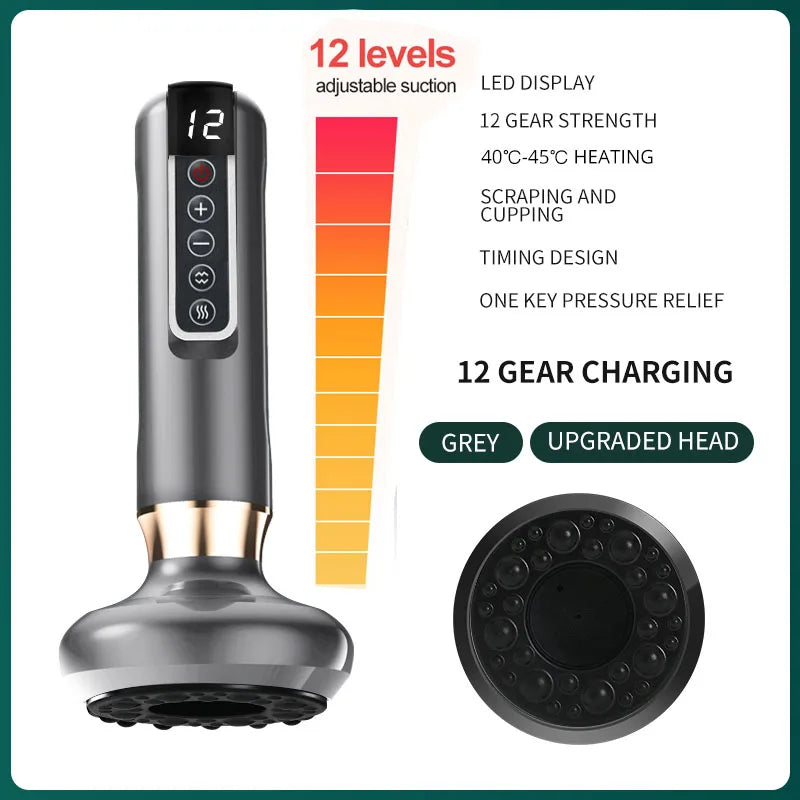 6-Level Electric Cupping Massager