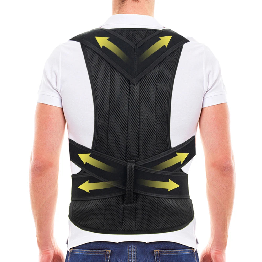Adjustable Back Posture Corrector Belt