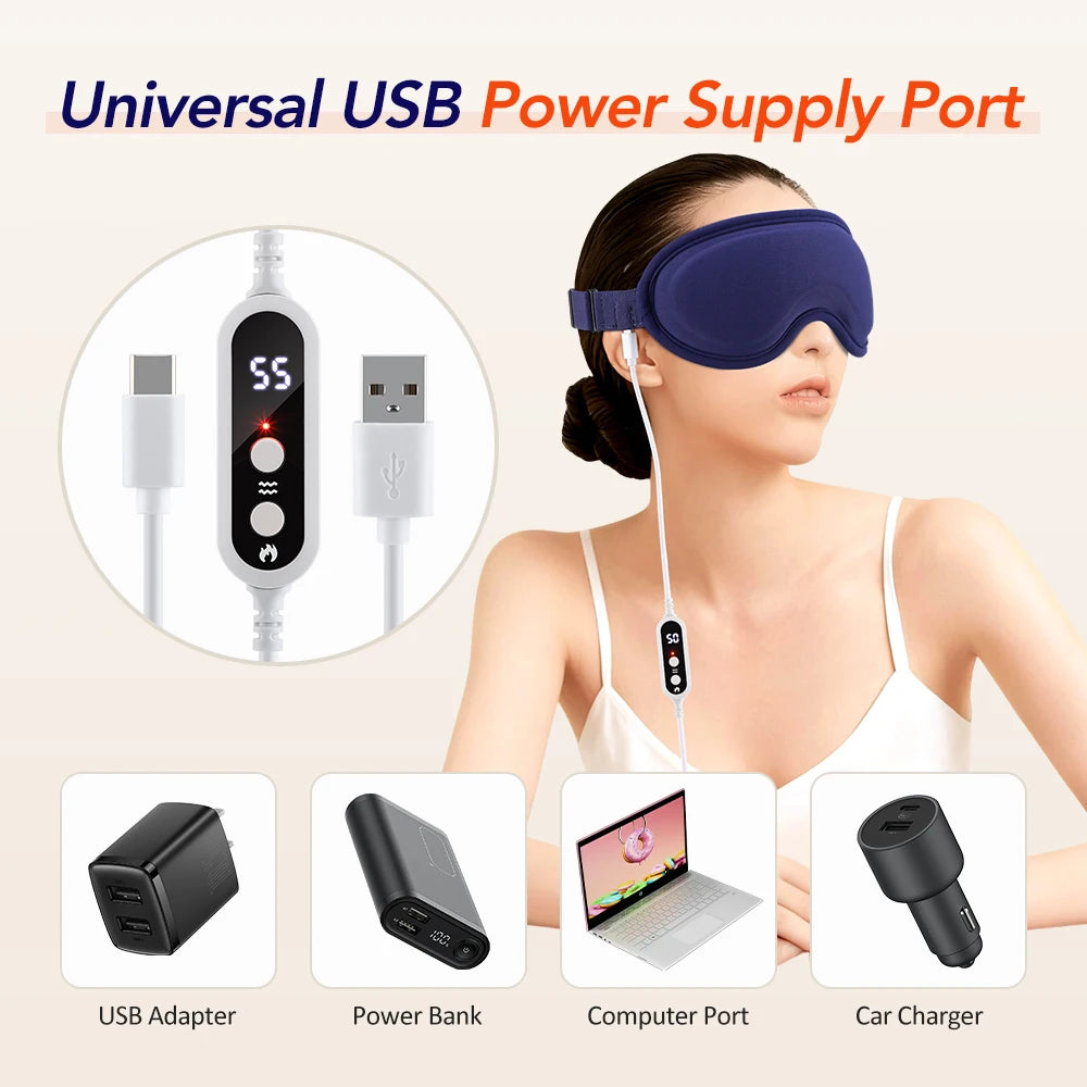 Heated Eye Massage Mask