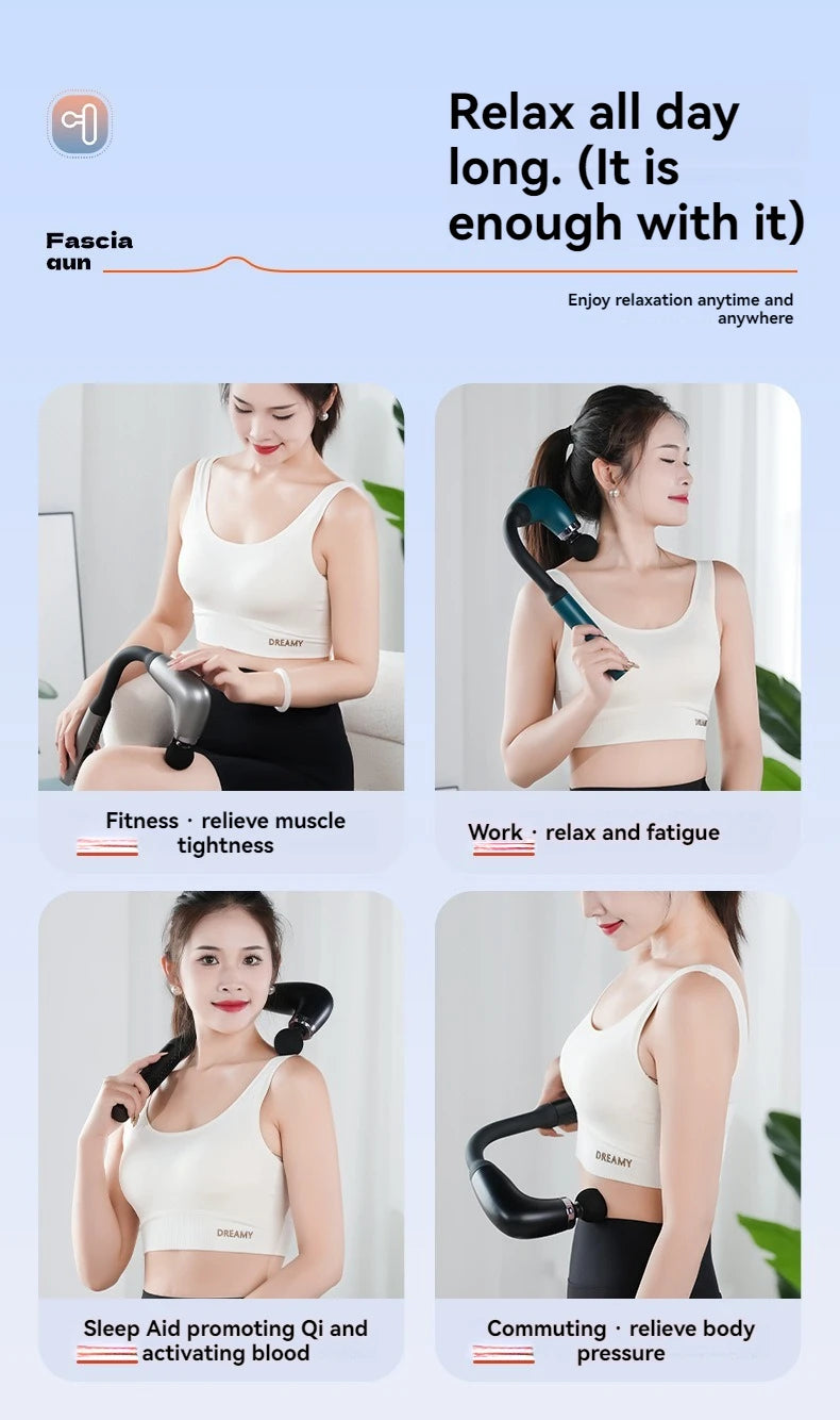 Smart Electric Fascia Massage Gun