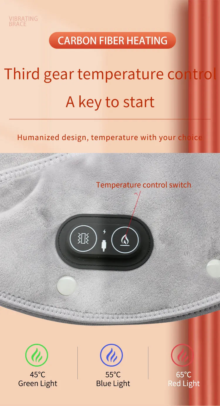 Heated Neck & Shoulder Wrap Massager