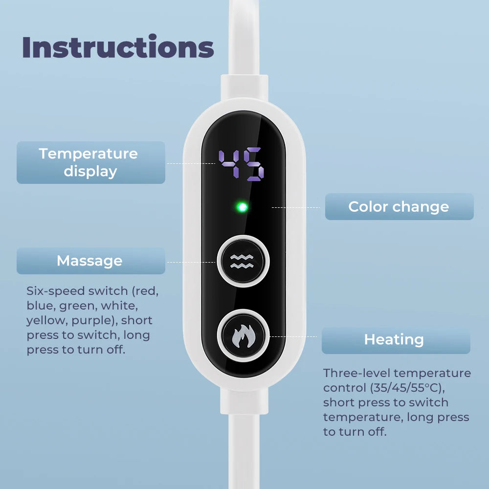 Heated Steam Eye Massage Mask