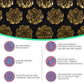 Acupressure Yoga Mat Set