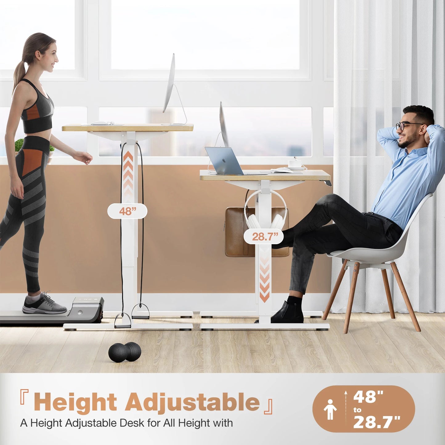 Electric Height Adjustable Standing Desk