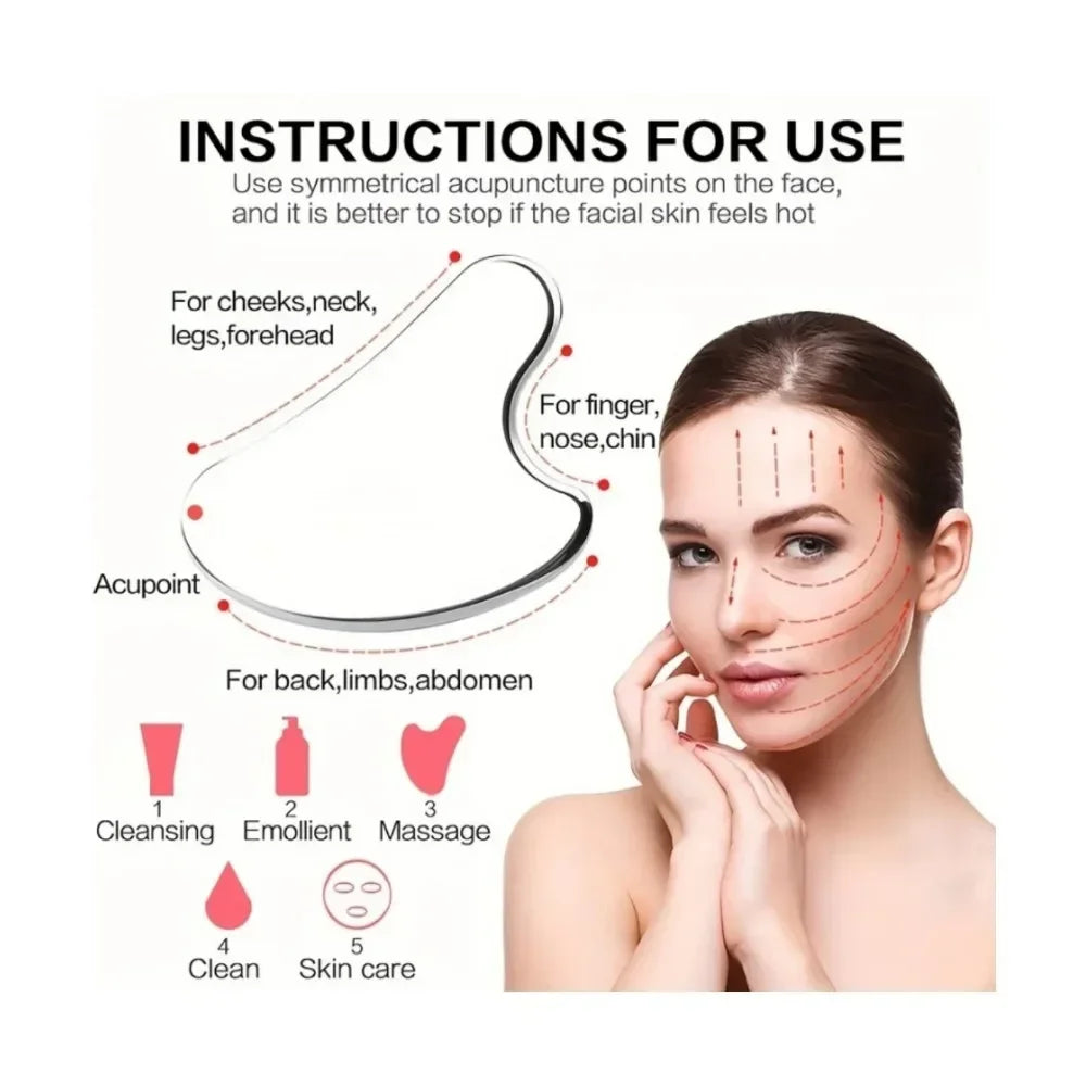 Ice Face Roller & Gua Sha Set