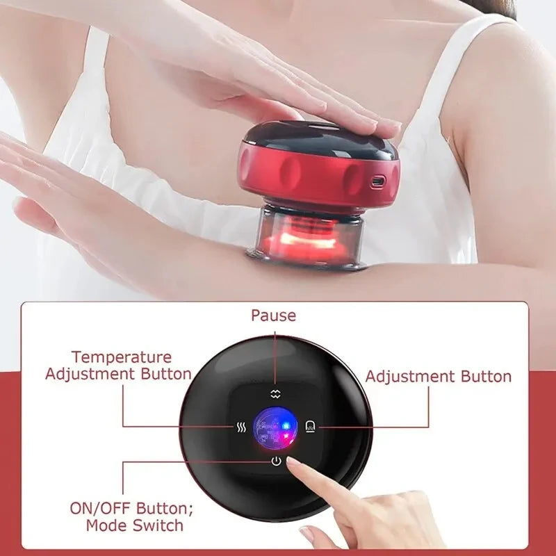 Smart Heating Cupping Massager