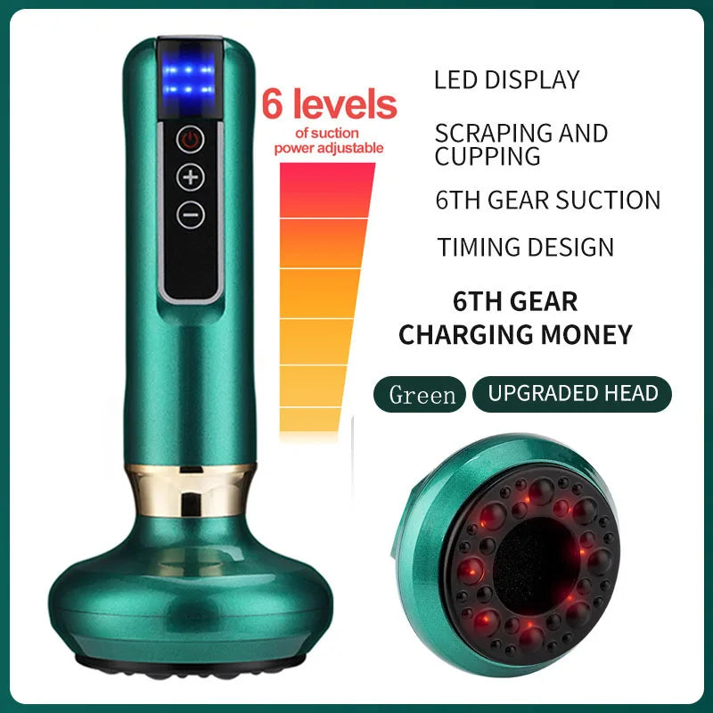 6-Level Electric Cupping Massager