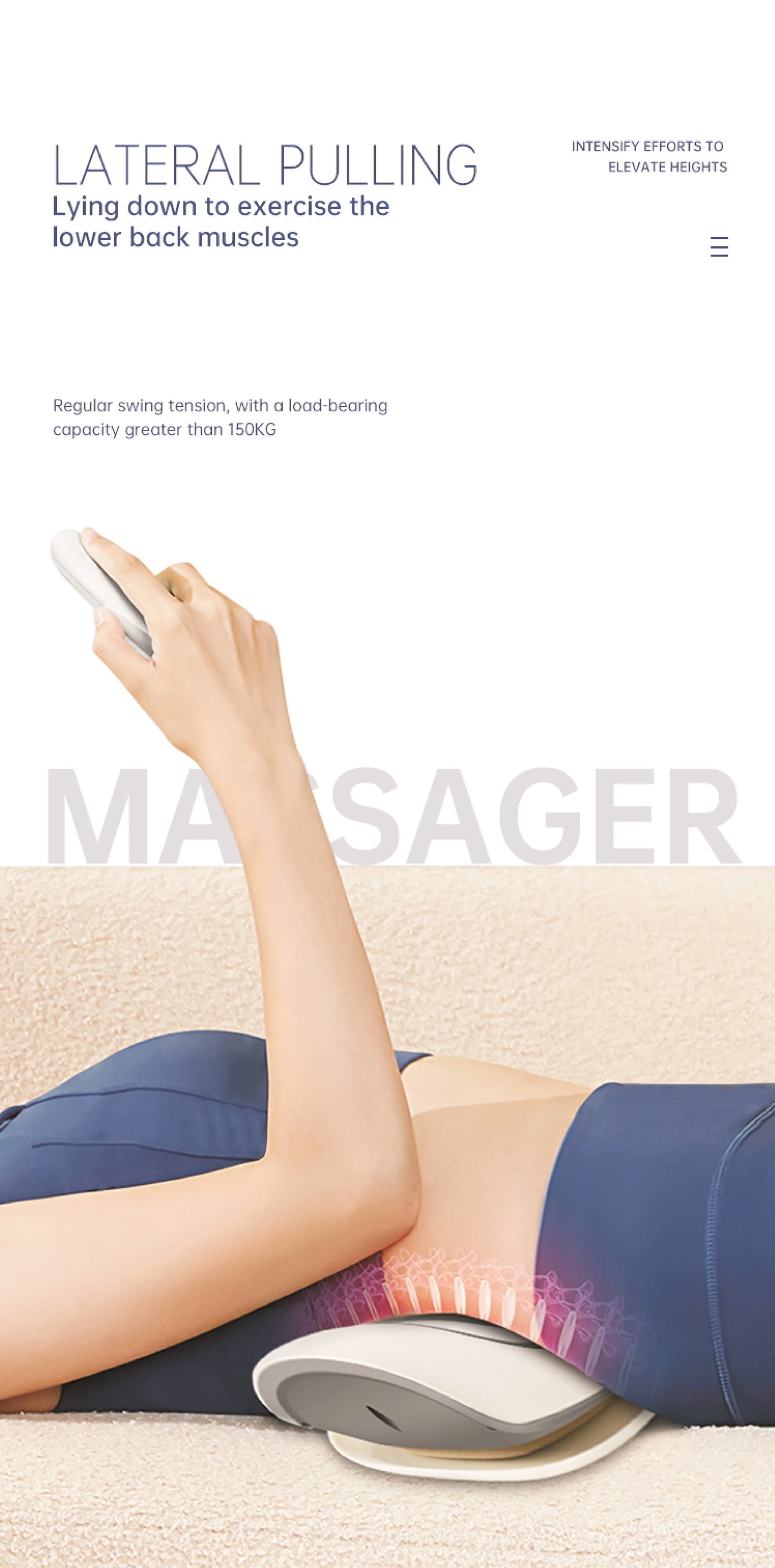 Electric Lumbar Traction Massager